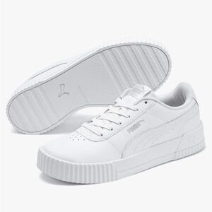 PUMA Womens Carina Leather Sneaker 6.5